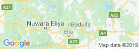Badulla map